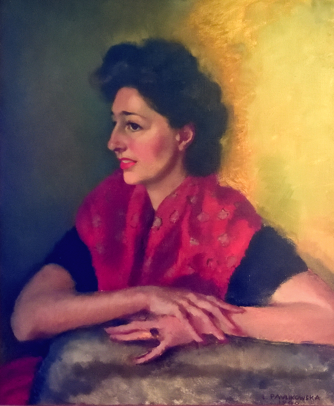 Hrabina Krystyna Granville-Skarbek - Aniela (Lela) Pawlikowska 1940