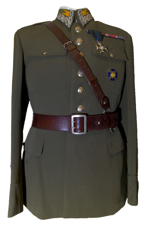 Pre war uniform jacket of Maj. J. Sękowski, 8th ‘Prince Józef Poniatowski’ Lancers