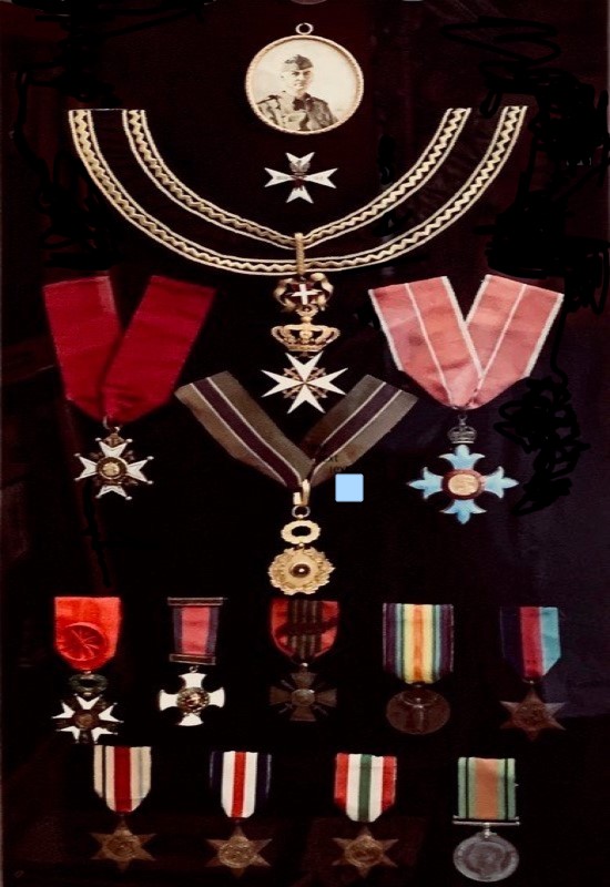 Orders, decorations and medals (part) of Lt. Gen. S. Kopański