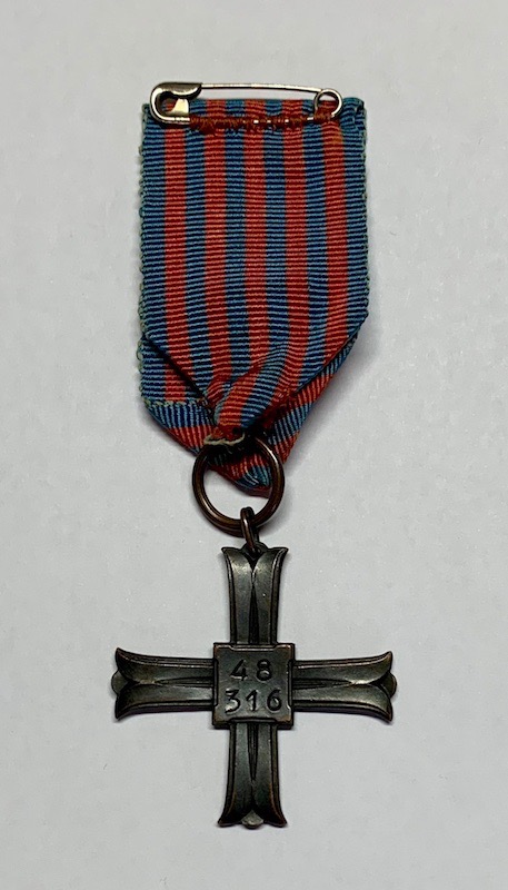 Krzyż Monte Cassino G. Boruckiego (Alfred Gottlieb), pierwszy wykonawca "Czerwone Maki na Monte Cassino'